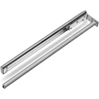 Sotech Aluminium Handtuchhalter TED 1 Armig 450 bis 730 mm Ausziehbar Chrom Poliert