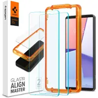 Spigen GLAStR Fit Displayschutzfolie 2er-Pack + Applicator für das Sony Xperia 1 VI