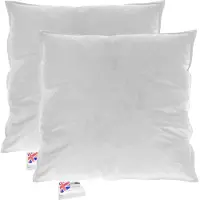 Homescapes FÜLLKISSEN 2er-Set – 50/50 cm, Gänsefedern & Daunen