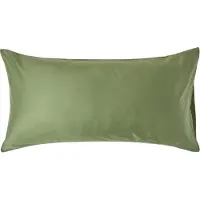 Homescapes BIO-KISSENBEZUG Satin, Fadendichte 400