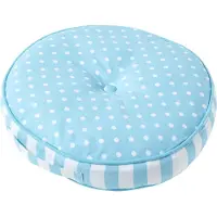 Homescapes BODENKISSEN blau, Punkte & Streifen ? 43/7 cm