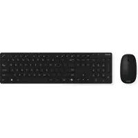 Asus W5000, Volle Größe (100%), Kabellos, RF Wireless, Optischer Schlüsselschalter, Schwarz, Maus enthalten