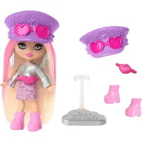 Barbie Extra HPN07, Mini-Puppe, Weiblich, 3 Jahr(e), Junge/Mädchen, 82,7 mm, Mehrfarbig