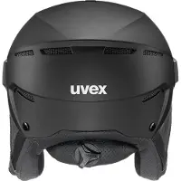 Uvex Skihelm Instinct Visor Unisex Black Mat-53 - 56 cm