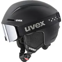 Uvex Skihelm mit Brille viti set glacier