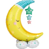 Amscan Ballon Alu - Lune