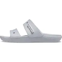 Crocs CLASSIC SANDAL Damen grau geruchshemmend antibakteriell Flip-Flops