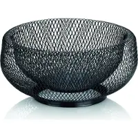 kela Obstkorb Marlo Schwarz 22,5 cm