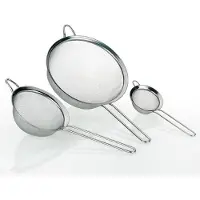 kela Sieb Profi Silber (3-teilig)