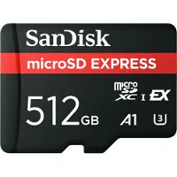 SanDisk Express 512gb Sd-karte