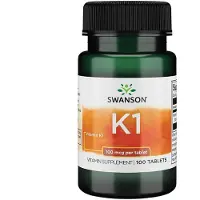 Swanson Health , Vitamin K1 (Phyllochinon), Tabletten 100 St