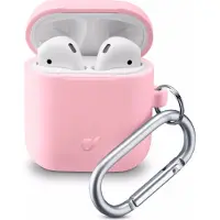 Cellularline Bounce - AirPods 1&2, Hülle, Pink, Apple, AirPods 1, 2, Silikon, Kratzresistent