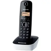 Panasonic KX-TG1611 Schnurlostelefon, Rufnummernanzeige, 15h Sprechzeit, DECT