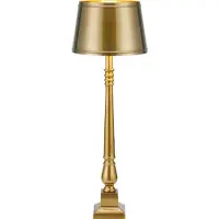 Markslöjd Metallo Tischlampe Messing