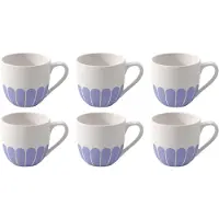 Villeroy & Boch Fleur Couleur Espressotasse 70 ml 6er Set - Bleu