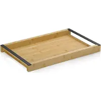 kela Tablett Kiril Braun 43 x 27,5 cm