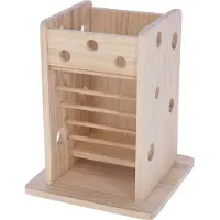 Kerbl 81840, Kaninchen, Zuführung, Holz, Holz, Drinnen, 1 Stück(e)