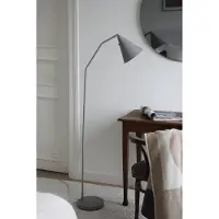 Markslöjd LED Stehlampe Funil, dimmbar, alu / grau / zink, für Wohn- / Esszimmer, Metall, Modern, LED Stehlampe