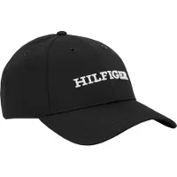 Tommy Hilfiger Herren Kappen Hilfiger Cap - Zwart - Größe ONESIZE