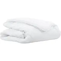 vidaXL 2-in-1 Bettdecke 220 x 135 x 8 cm Winter Polyester Weiß