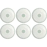 Villeroy & Boch Untertasse "Espressountertassen Fleur Couleur ø 11,7 cm 6er Set" Spülmaschinenfest, Mikrowellensicher