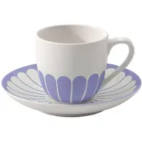 Villeroy & Boch Fleur Couleur Espressotasse mit Untertasse 70 ml - Bleu
