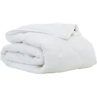 vidaXL Bettdecke Weiß 200 x 135 x 4 cm Polyester
