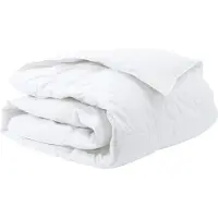 vidaXL Winterbettdecke Weiß 200 x 220 cm Feder