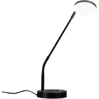 FISCHER&HONSEL GMBH LED Tischlampe Sorento, dimmbar, schwarz, für Wohn- / Esszimmer, Metall, Modern, LED Tischlampe