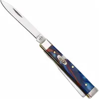 Case Knives Case Baby Doc Smooth Patriotic Kirinite, 11227, 10282SP Stainless Steel Taschenmesser