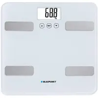 Diverse Blaupunkt BSM501, Elektronische Personenwaage, 150 kg, 100 g, Weiß, Quadratisch, Berührung