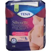 Tena Silhouette plus L creme Inkontinenz Pants 8 St Inkontinenzslip