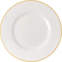 Villeroy & Boch Signature Château Septfontaines Speiseteller flach, 24,5 cm Ø, weiss/gold