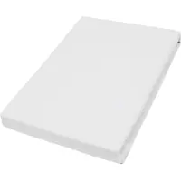 Westminster Heimtextil como Jersey-Elasthan Topper-Spannbetttuch 03601 , weiß , Maße (cm): B: 100 H: 10