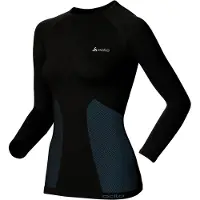 Odlo Tee Shirt Chaud WARM Femme Manches Longues Col Rond