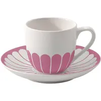 Villeroy & Boch Fleur Couleur Espressotasse mit Untertasse 70 ml - Cassis