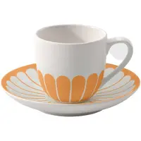 Villeroy & Boch Fleur Couleur Espressotasse mit Untertasse 70 ml - Soleil