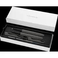 Pelikan Tintenroller Füllhalter & Roller Jazz Noble Elegance im Set, Stone