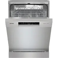 Gorenje GS642D90X freistehender Geschirrspüler 60 cm, Freistehend, Standardgröße (60 cm), Silber, Berührung, 2 Korb/Körbe, höher