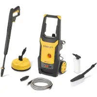 Stanley SXPW14PE Hochdruckreiniger mit Terrassenreiniger (1400 W, 110 bar, 390 l/h) | 1400 W | 110 bar | 390 l/h