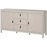 Ebuy24 Madrid Sideboard 2 Türen 3 Schubladen Cashmere.