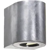 Nordlux Canto 2, Oberfläche, 2 Glühbirne(n), 2700 K, IP44, Metallisch