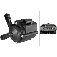 Hella Zusatzwasserpumpe 8TW 358 304-741 passend für PEUGEOT 207 (WA, WC) elektrisch