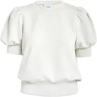 Minus Damen Tops & T-Shirts Livana T-shirt - Gebroken Wit - Größe L