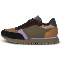 Woden Ronja Dark Olive/orchid Größe: 37 | Trainers Outlet | Damen | Grün