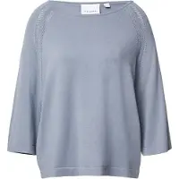 Comma Pullover Grey/black Größe: L | Longsleeves Outlet | Damen | Grau