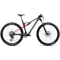 Orbea OIZ M-LTD 2026 - Diamond Carbon View (Matt) - Cherry Red (Gloss)