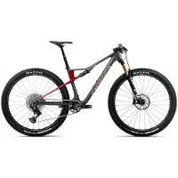 Orbea OIZ M-Team AXS 2026 - Diamond Carbon View (Matt) - Cherry Red (Gloss)