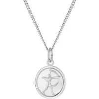 Trendor 28606-12 Kinder-Halskette Sternzeichen Schütze 925 Silber