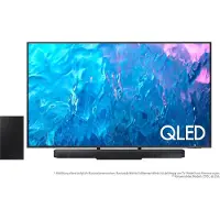 Samsung GQ75Q70CAT, 190,5 cm (75"), 3840 x 2160 Pixel, QLED, Smart-TV, WLAN, Grau, Titan